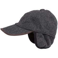 60%OFF メンズファッション帽子 ウールリッチウールキャップ - 耳のフラップ（男性用） Woolrich Wool Cap - Ear Flaps (For Men)画像